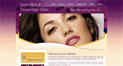 Desktop Screenshot of laser-skinclinic.com